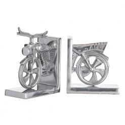 IsAlbi Man Cave Gifts Harley Bookends | Set Of 2