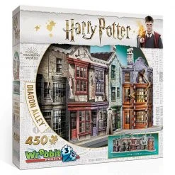 Ventura Games Harry Potter Diagon Alley 3D Puzzle | 450-Piece Puzzle