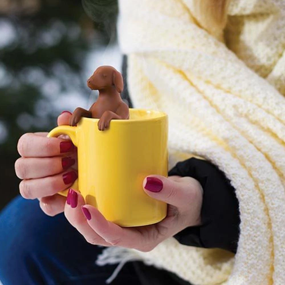 IsAlbi Office Gifts Hot Dog Dachshund Sausage Dog Tea Infuser 3 IsAlbi Office Gifts Hot Dog Dachshund Sausage Dog Tea Infuser