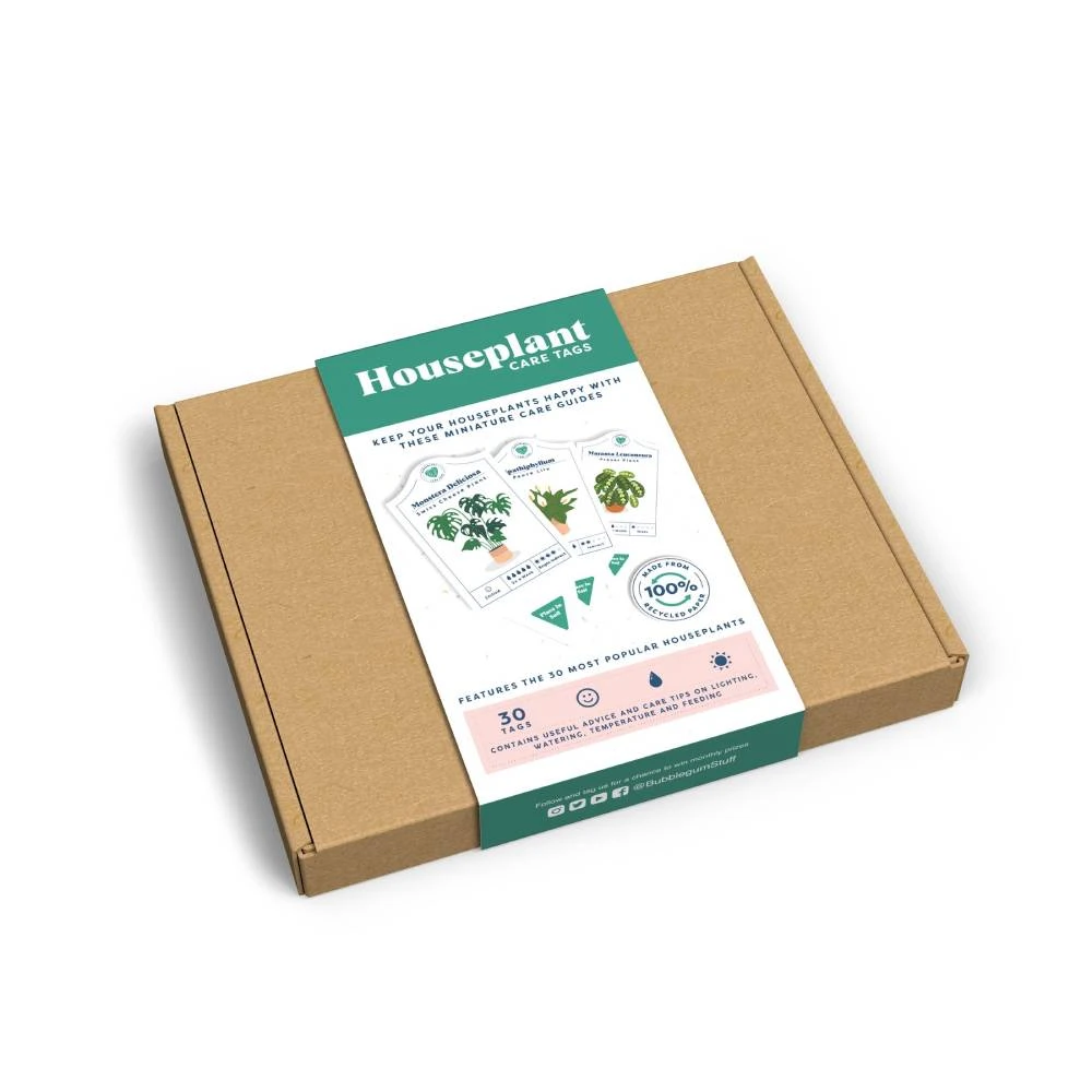 William Valentine Office Gifts Houseplant Care Tags 3 William Valentine Office Gifts Houseplant Care Tags