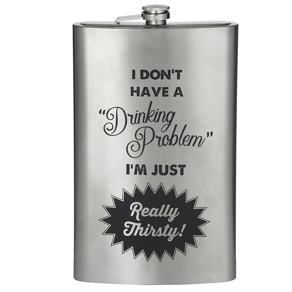 Albi I Don't Have A Drinking Problem Giant Novelty Flask 1.5L 2 Albi I Don't Have A Drinking Problem Giant Novelty Flask 1.5L