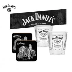 Licensing Essentials Jack Daniel's Bar Essentials Gift Pack Man Cave Gifts