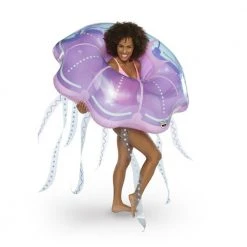 William Valentine Giant Products Giant Jellyfish Inflatable Pool Ring Float 124cm