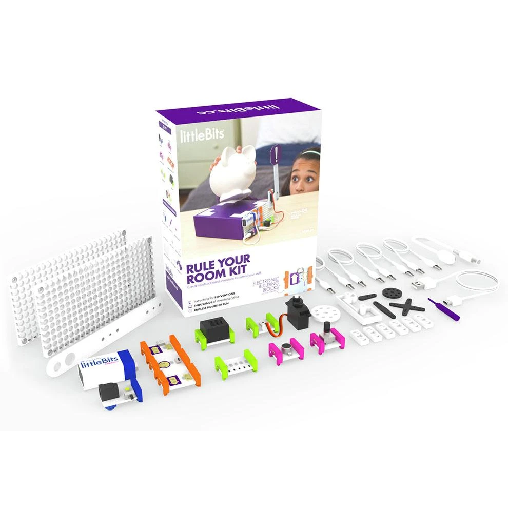 IWorld Australia Science STEM Toys LittleBits Rule Your Room Electronic Inventions Kit 2 IWorld Australia Science STEM Toys LittleBits Rule Your Room Electronic Inventions Kit