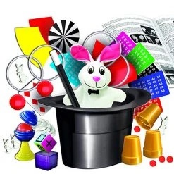 Theatrix Exclusive Magic Hat: 100 Top Hat Magic Tricks Set