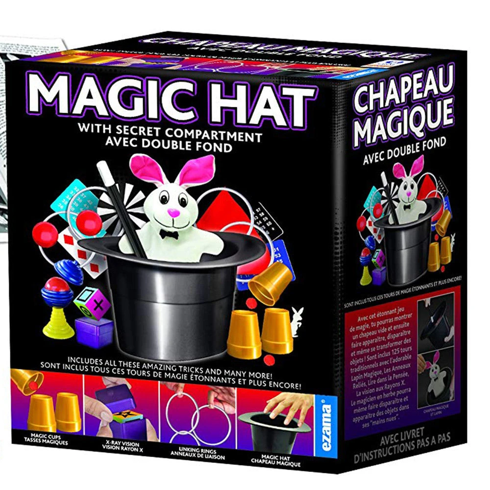 Theatrix Exclusive Magic Hat: 100 Top Hat Magic Tricks Set 3 Theatrix Exclusive Magic Hat: 100 Top Hat Magic Tricks Set