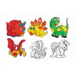 IsAlbi Make Your Own Dinosaur Suncatcher Kit Gifts For Boys