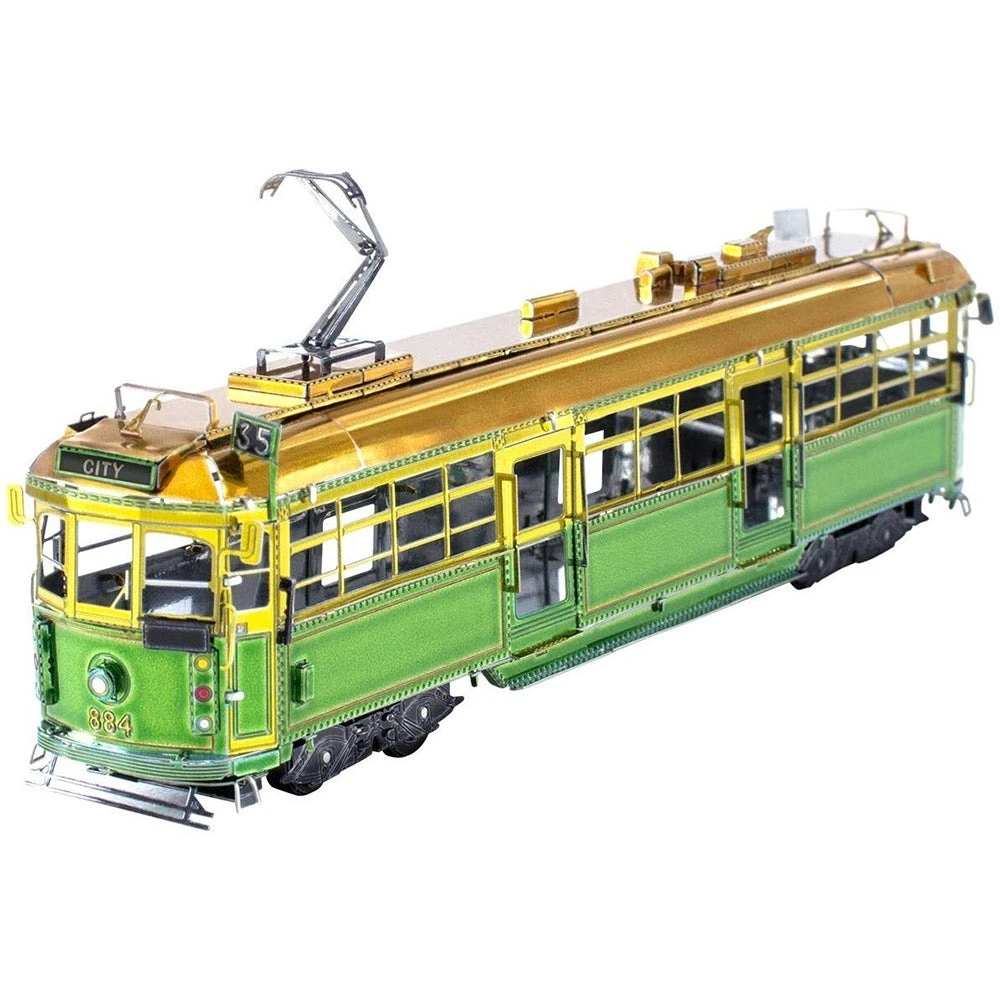 Divisible By Zero Melbourne W-Class Tram Metal Model Kit | Metal Earth Man Cave Gifts 2 Divisible By Zero Melbourne W-Class Tram Metal Model Kit | Metal Earth Man Cave Gifts