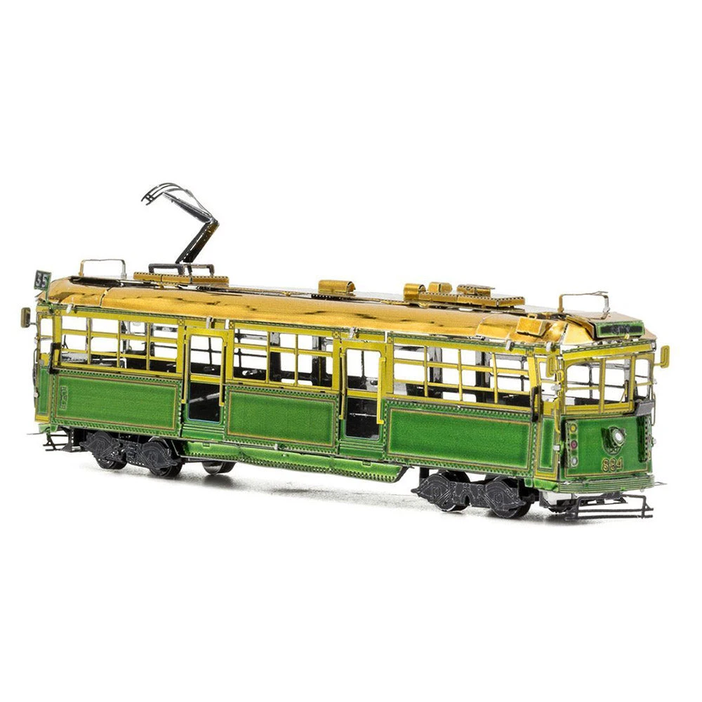 Divisible By Zero Melbourne W-Class Tram Metal Model Kit | Metal Earth Man Cave Gifts 3 Divisible By Zero Melbourne W-Class Tram Metal Model Kit | Metal Earth Man Cave Gifts