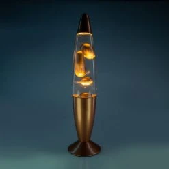 Mdi Gifts For Sisters Metallic Gold Lava Lamp
