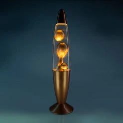 Mdi Gifts For Sisters Metallic Gold Lava Lamp