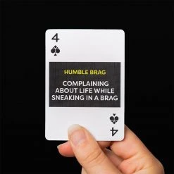 Curated Millennial Slang Playing Cards 5 Curated Millennial Slang Playing Cards
