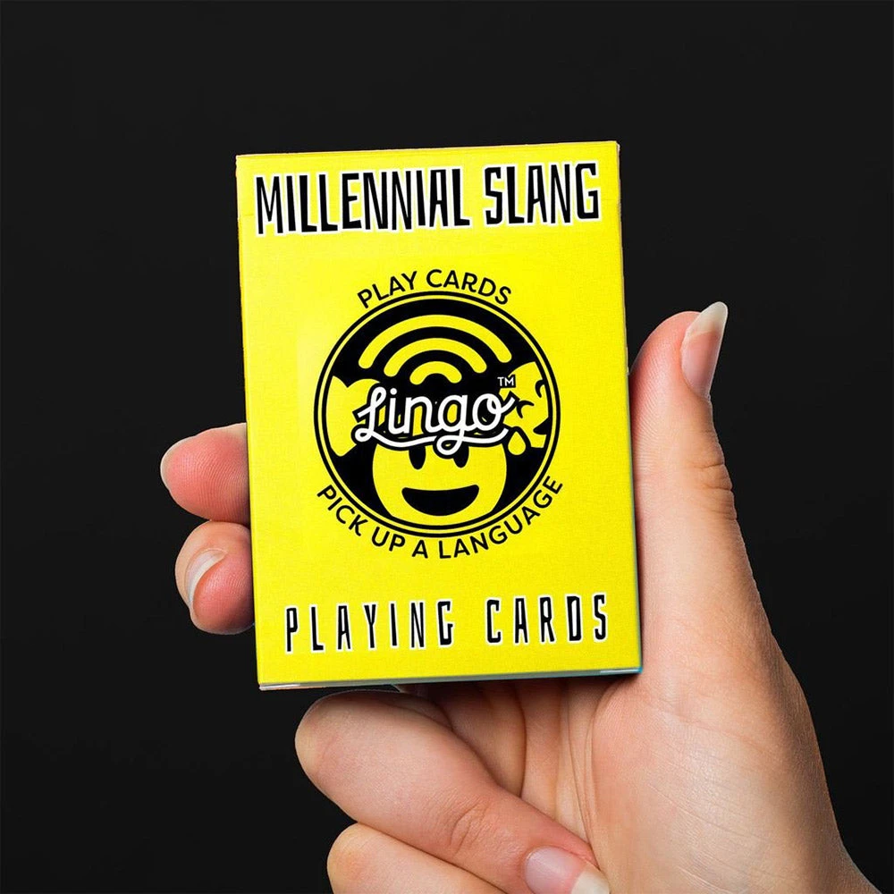 Curated Millennial Slang Playing Cards 1 Curated Millennial Slang Playing Cards