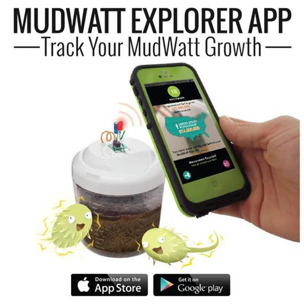 IWorld Australia Science STEM Toys MudWatt Mud Microbe Fuel Cell Kit: Generate Electricity Fro Mud! 2 IWorld Australia Science STEM Toys MudWatt Mud Microbe Fuel Cell Kit: Generate Electricity Fro Mud!