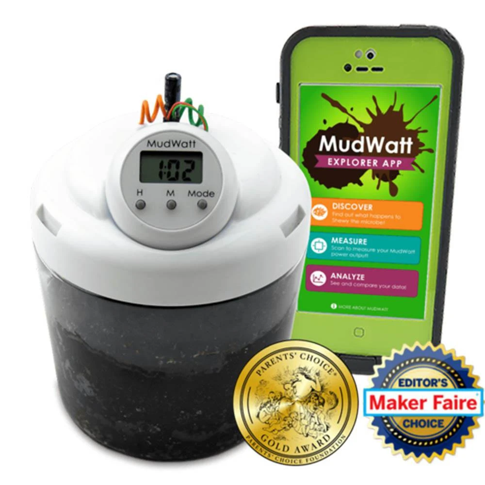 IWorld Australia Science STEM Toys MudWatt Mud Microbe Fuel Cell Kit: Generate Electricity Fro Mud! 3 IWorld Australia Science STEM Toys MudWatt Mud Microbe Fuel Cell Kit: Generate Electricity Fro Mud!
