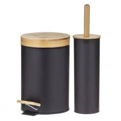 IsAlbi Gifts For Sisters Newson Step Can & Toilet Brush | 2-Piece Set