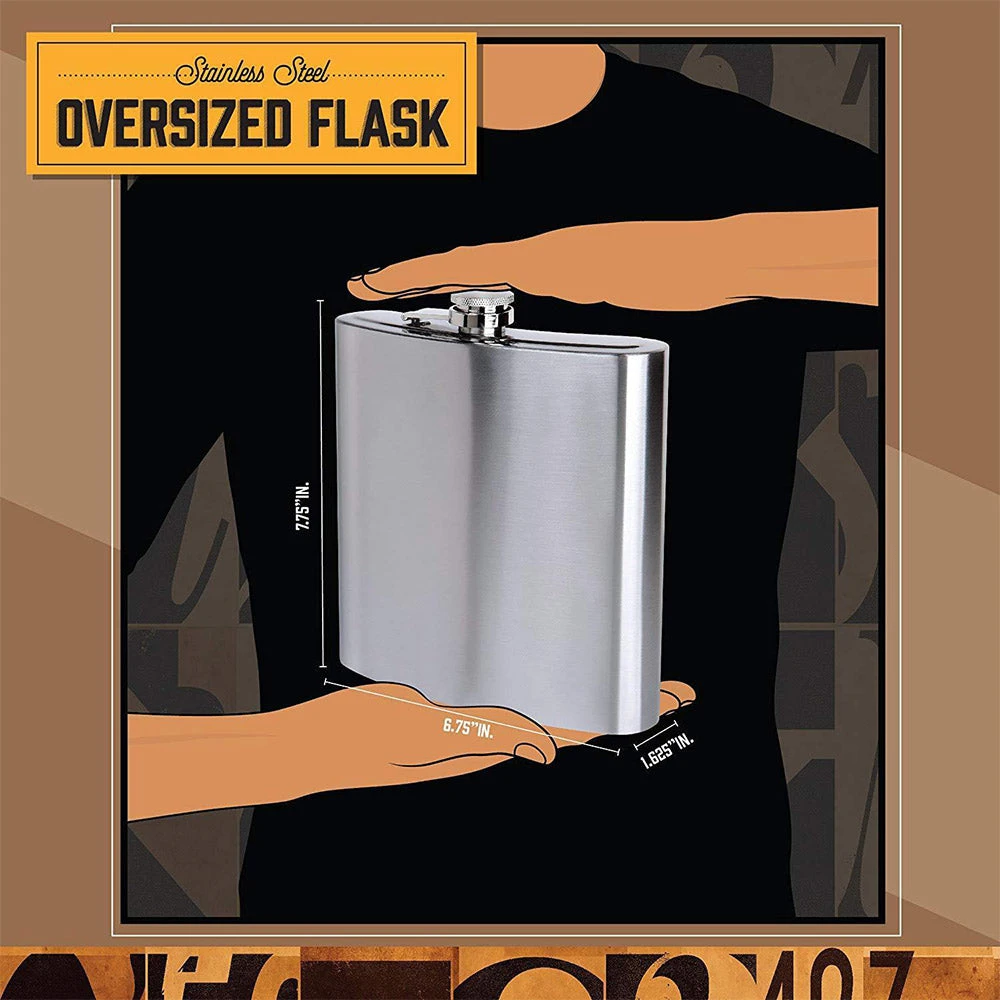 Outliving Man Cave Gifts Giant Stainless Steel Flask 2 Outliving Man Cave Gifts Giant Stainless Steel Flask