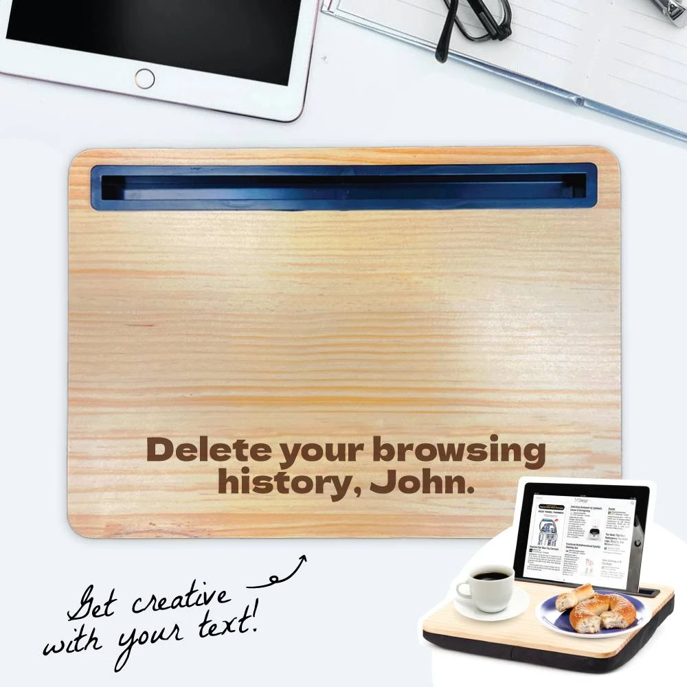 Yellow Octopus Personalised Personalised IBED Tablet Lap Desk New 2 Yellow Octopus Personalised Personalised IBED Tablet Lap Desk New