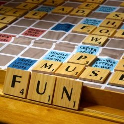 Jenjo Giant Products Giant Play On Words Wooden Board Game