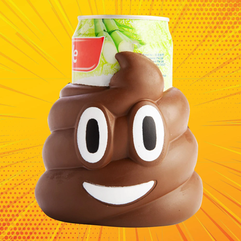 Mdi Poop Emoji Stubby Holder Beer Gifts 1 Mdi Poop Emoji Stubby Holder Beer Gifts