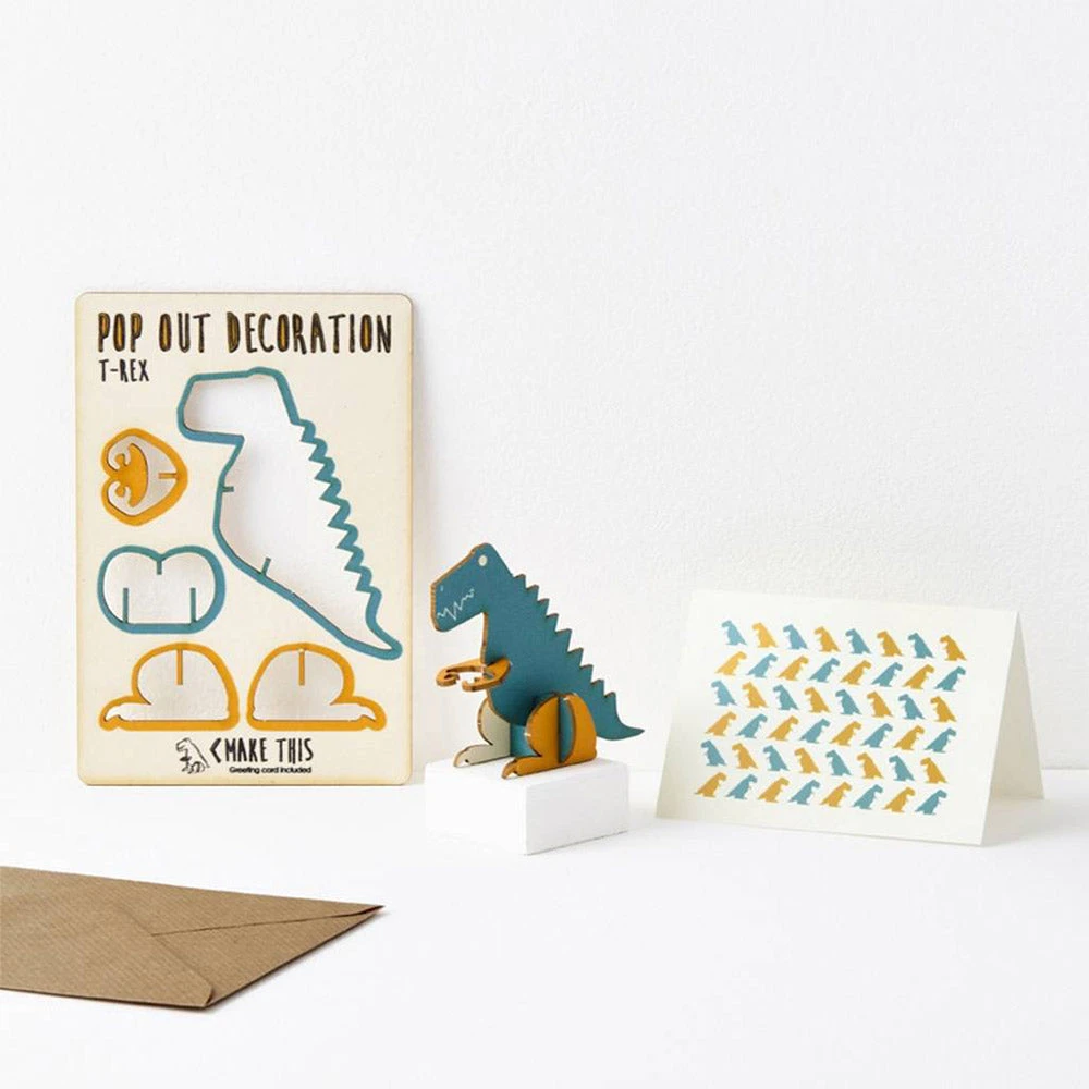 Ikonink Pop Out Decoration Greeting Card - 10 Styles! 4 Ikonink Pop Out Decoration Greeting Card - 10 Styles!