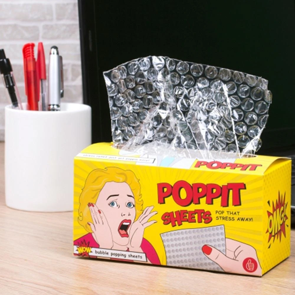 ThumbsUp! Poppit Sheets Novelty Bubble Wrap Dispenser Mens Novelty Gifts 4 ThumbsUp! Poppit Sheets Novelty Bubble Wrap Dispenser Mens Novelty Gifts