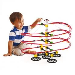 Heebiejeebies Skyrail Suspension Marble Rollercoaster 5m 5 Heebiejeebies Skyrail Suspension Marble Rollercoaster 5m