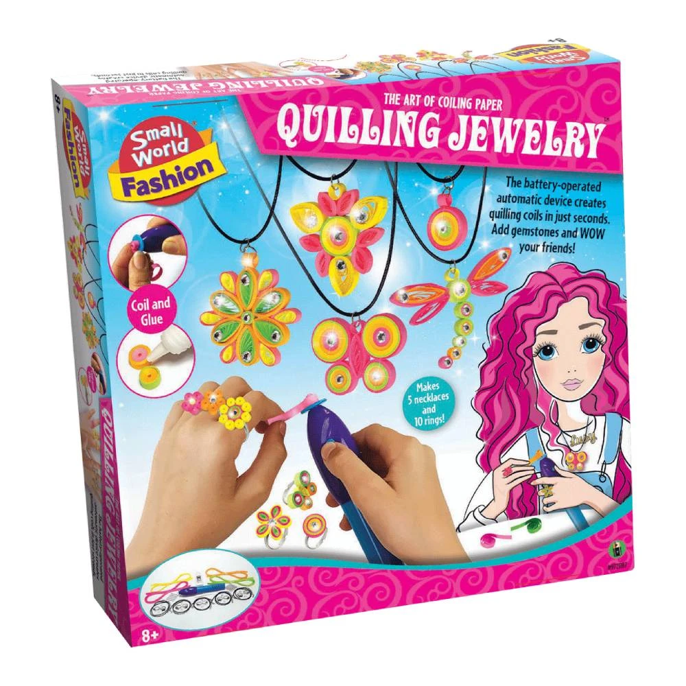 Theatrix Quilling Jewelry The Art Of Coiling Paper Kit 1 Theatrix Quilling Jewelry The Art Of Coiling Paper Kit