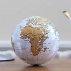 IsAlbi Office Gifts Revolving World Globe 14cm