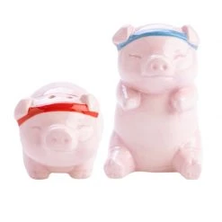 Mdi Naughty Pigs Salt & Pepper Shaker Set Man Cave Gifts