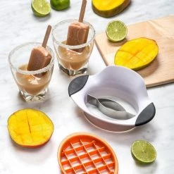 IsAlbi Gadgets For Him Mango Prep Mess-Free 3-in-1 Multi Tool