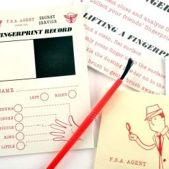 Outliving Gifts For Boys Secret Agent Fingerprinting Kit For Kids