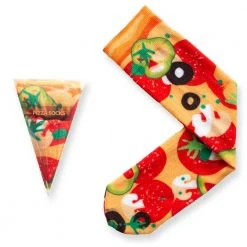 Short Story Pizza Slice Socks - One Pair