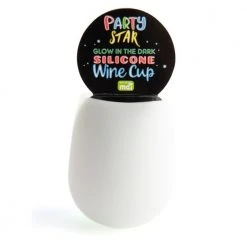 Mdi Mugs Silicone Glow In The Dark Wine Cup