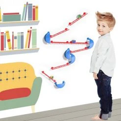 Heebiejeebies Skyrail Race Marble Wall Mount Racetrack