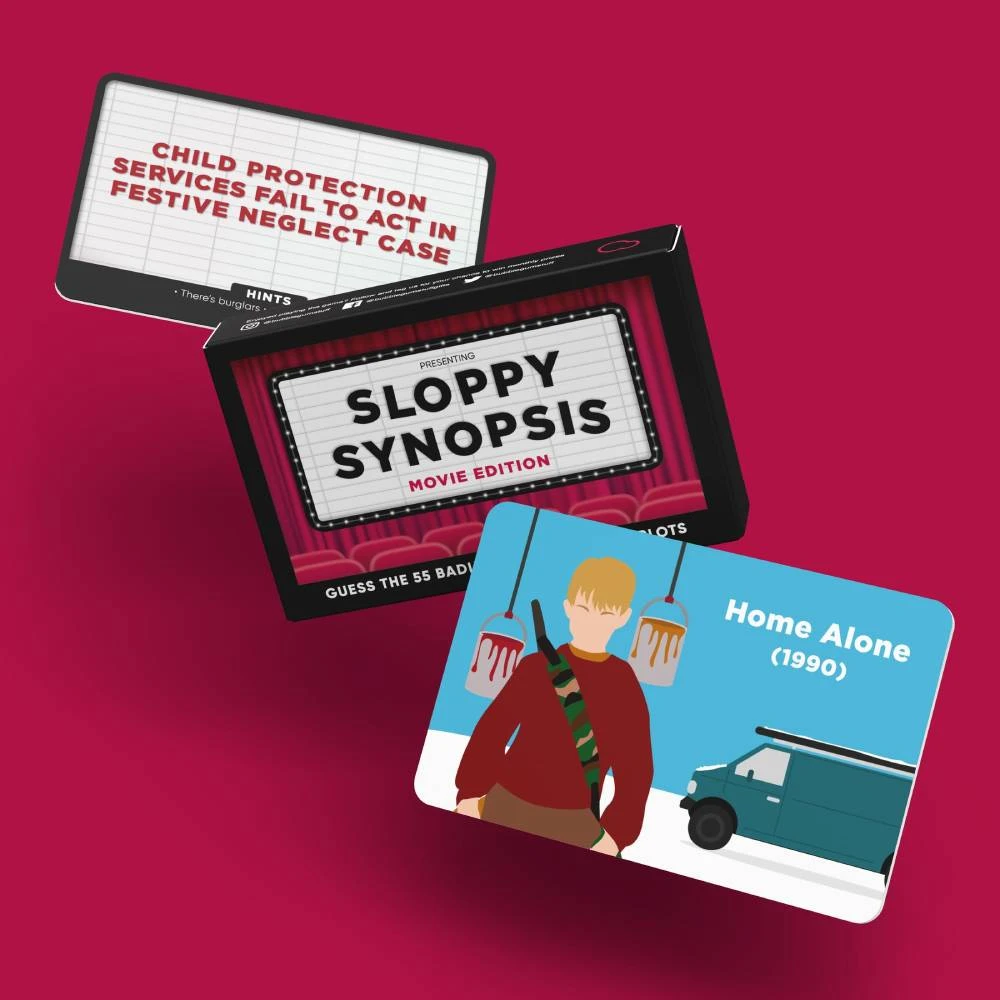 William Valentine Sloppy Synopsis Movie Edition Trivia Card Game 1 William Valentine Sloppy Synopsis Movie Edition Trivia Card Game
