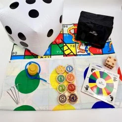 Jenjo Giant Snakes, Dots & Ladders Game - 2 In 1! Giant Products