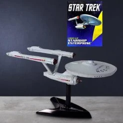 Brumby Sunstate Star Trek Light-Up Enterprise Replica & Pocket Book Fun Books