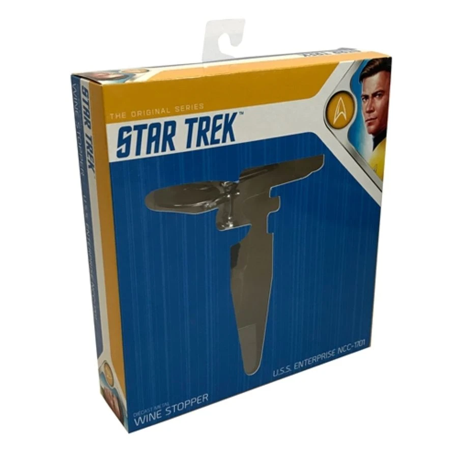 Ikon Collectables Star Trek: The Original Series USS Enterprise Wine Bottle Stopper 1 Ikon Collectables Star Trek: The Original Series USS Enterprise Wine Bottle Stopper