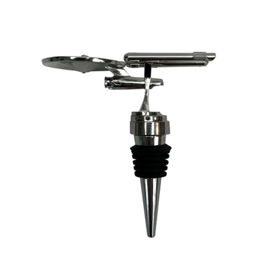 Ikon Collectables Star Trek: The Original Series USS Enterprise Wine Bottle Stopper 2 Ikon Collectables Star Trek: The Original Series USS Enterprise Wine Bottle Stopper