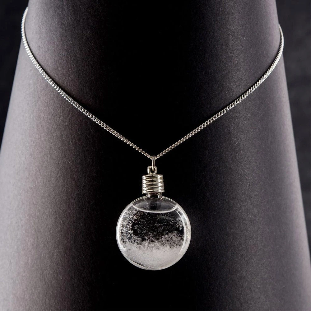 Heebiejeebies Storm Glass Pendant Necklace 1 Heebiejeebies Storm Glass Pendant Necklace