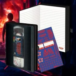 Impact Posters Stranger Things Retro VHS Video Tape A5 Notebook
