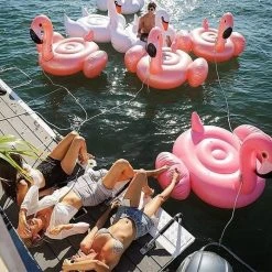 Sunnylife Giant Inflatable Pink Flamingo Float 155cm