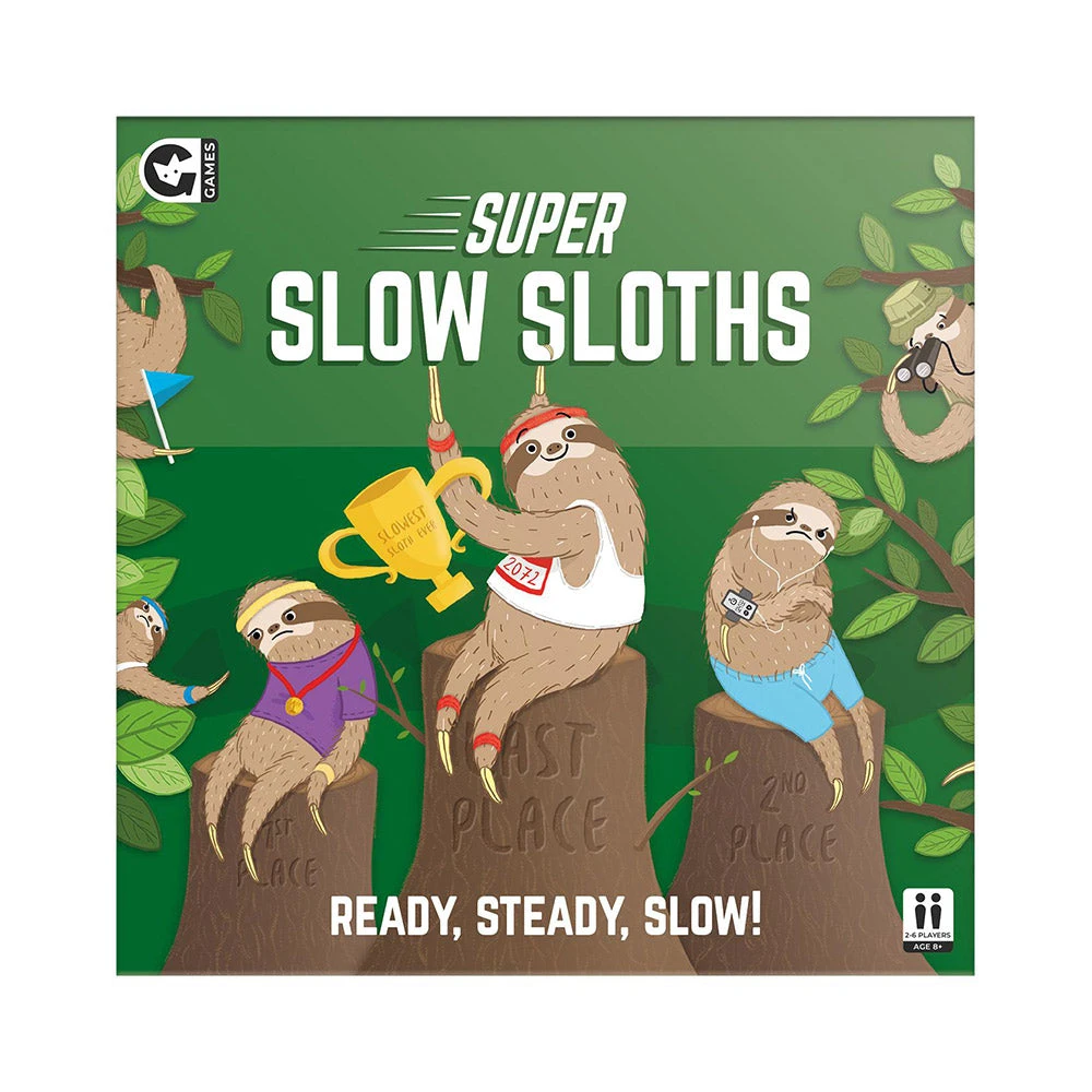 Curated Gifts For BFFs Super Slow Sloths - The Board Game 2 Curated Gifts For BFFs Super Slow Sloths - The Board Game