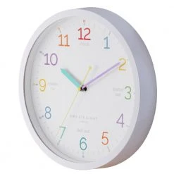 PS Home & Living Learn The Time Silent Kids Wall Clock
