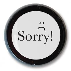 IsAlbi The Sorry Button Novelty Buttons