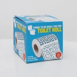 ThumbsUp! Things To Do While You Poo Novelty Toilet Paper 9 ThumbsUp! Things To Do While You Poo Novelty Toilet Paper