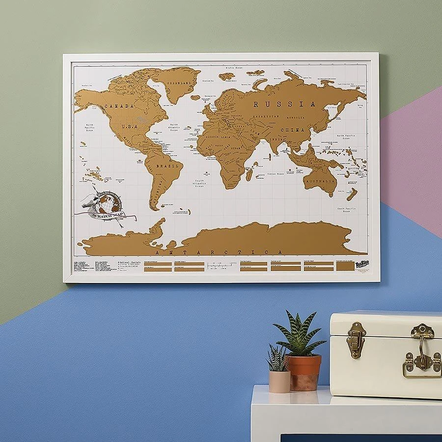IsAlbi Office Gifts My Travel Scratch Map 2 IsAlbi Office Gifts My Travel Scratch Map