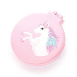 IsAlbi Unicorn Compact Hairbrush & Mirror | Assorted