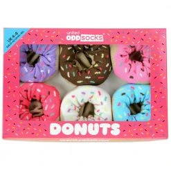 Outliving Gifts For Sisters Ladies Delicious Donut Odd Socks - 3 Pairs